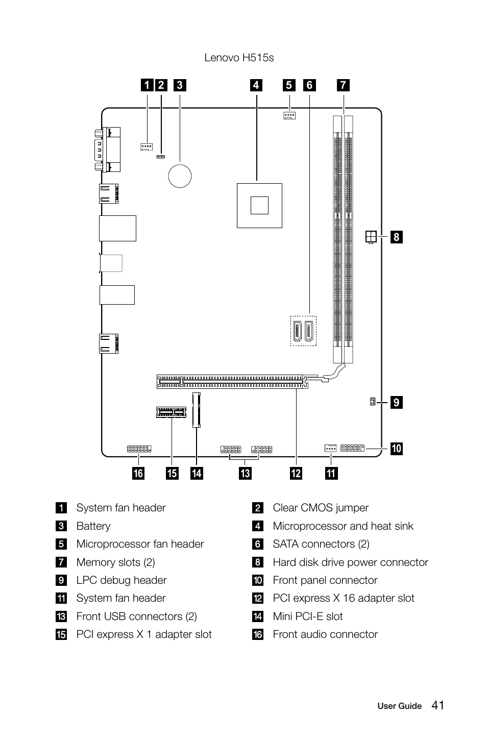 Lenovo H515s Desktop User Manual | Page 46 / 63