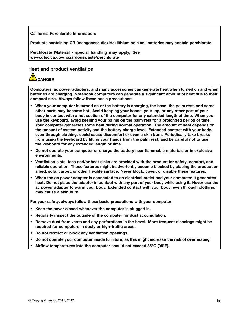 Lenovo B570e Notebook User Manual | Page 11 / 60