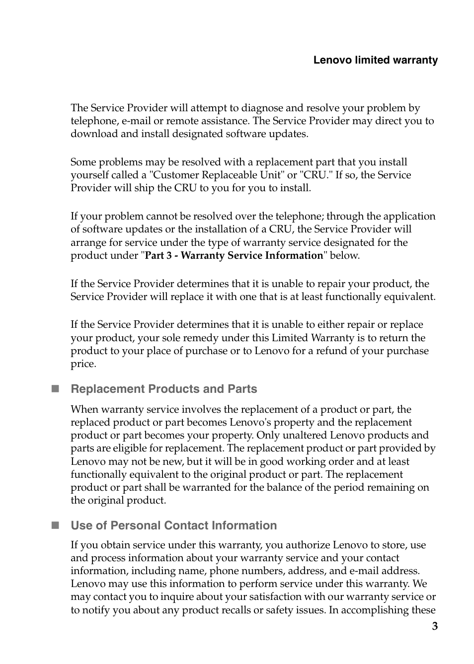 Lenovo IdeaPad Z585 Notebook User Manual | Page 3 / 20