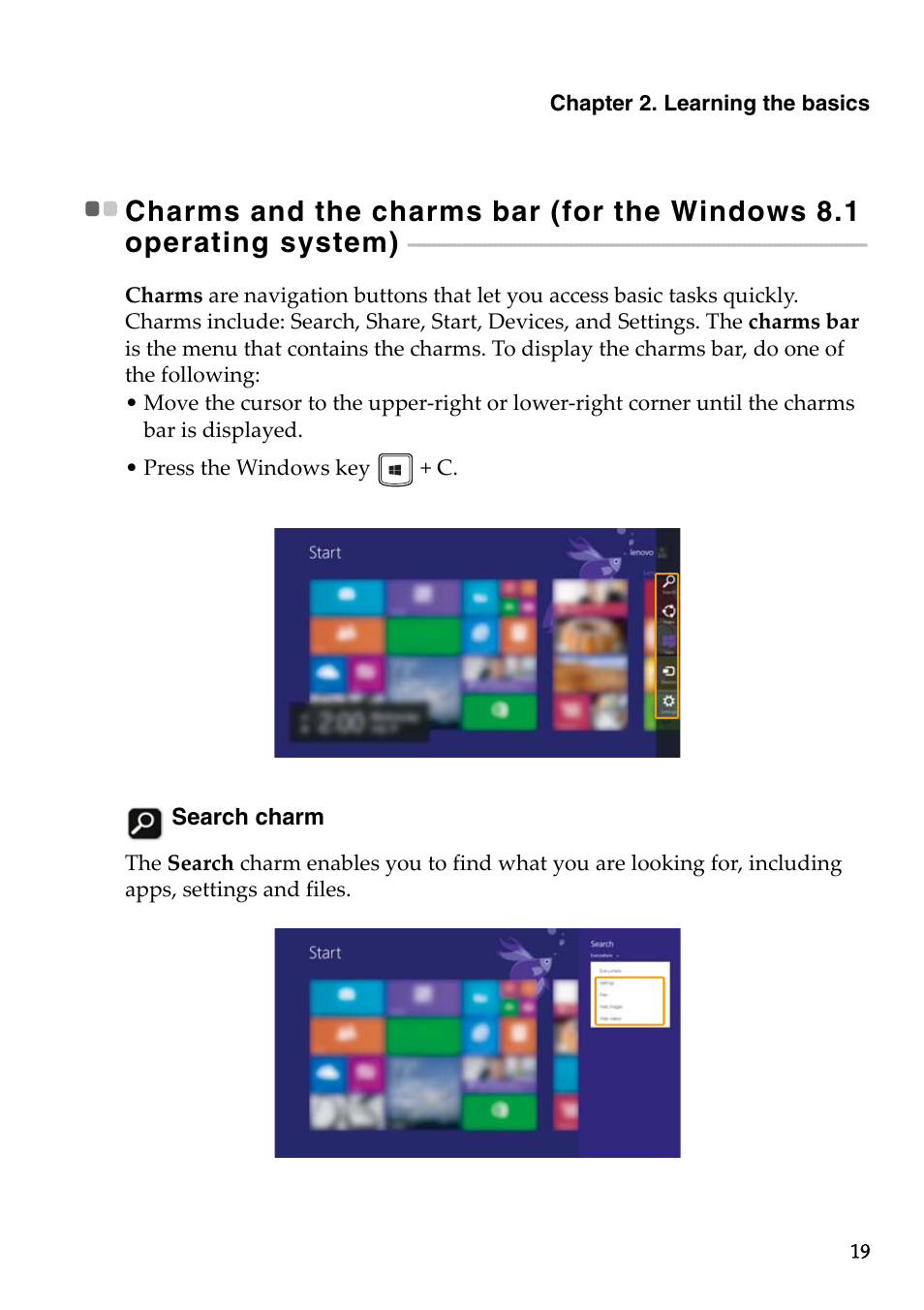 Lenovo B50-45 Notebook User Manual | Page 25 / 52