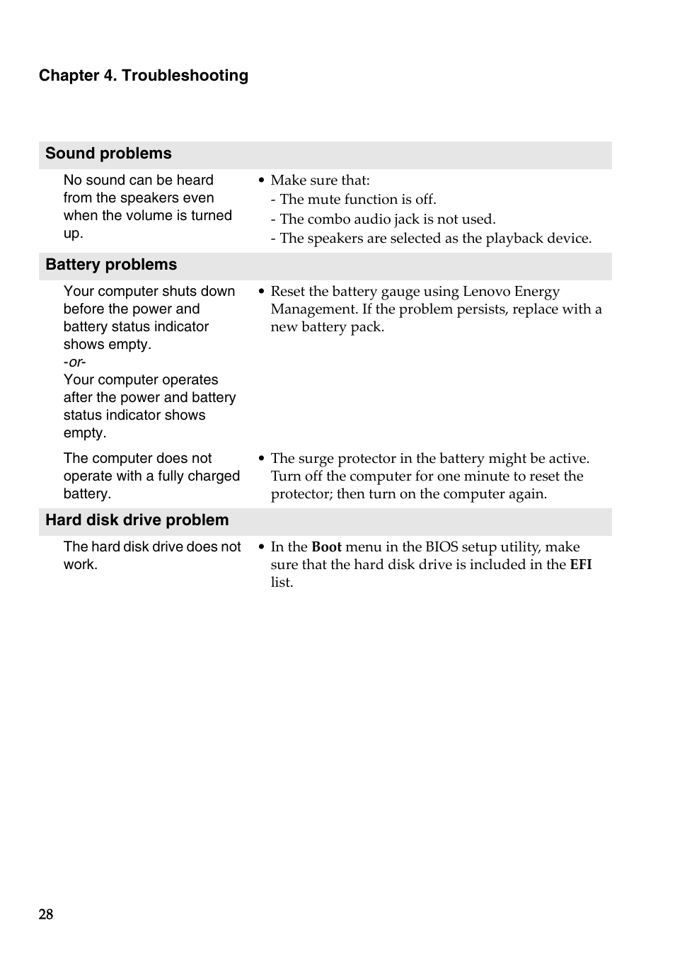 Lenovo B50-45 Notebook User Manual | Page 34 / 52