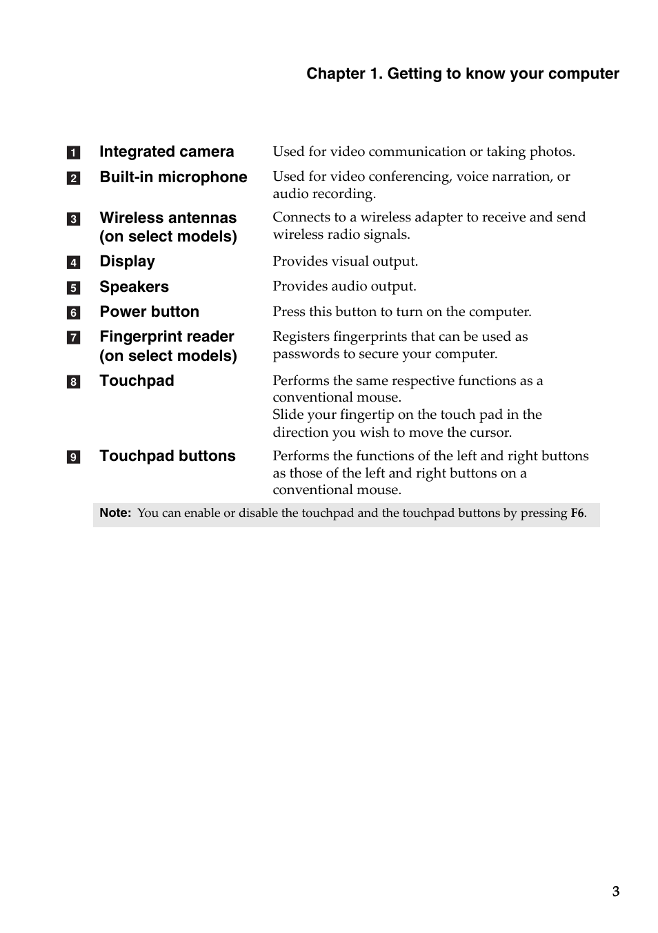 Lenovo B50-45 Notebook User Manual | Page 9 / 52