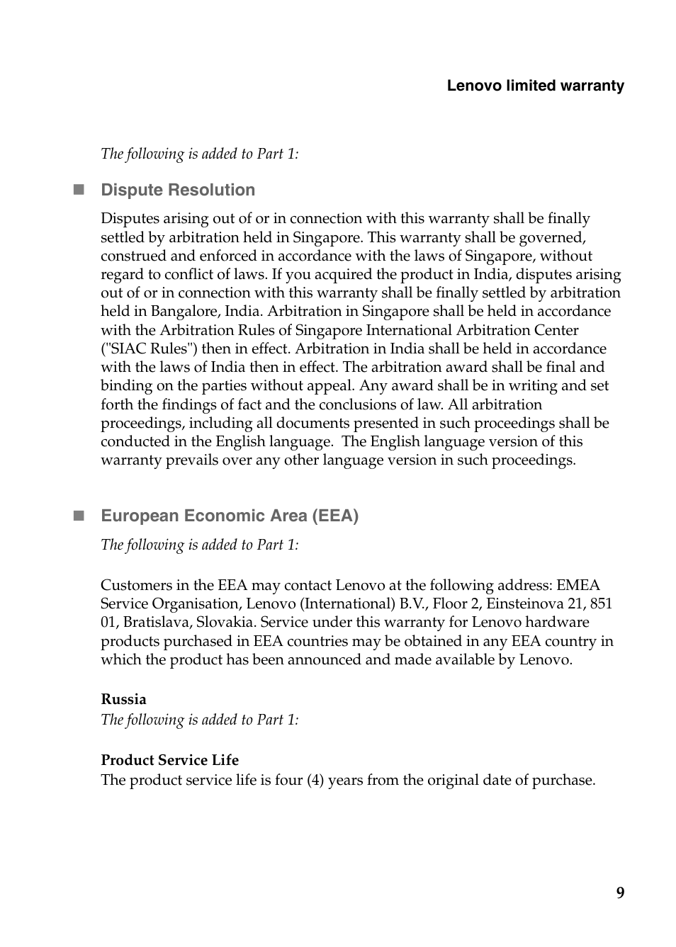 Lenovo IdeaPad Z500 Notebook User Manual | Page 9 / 20