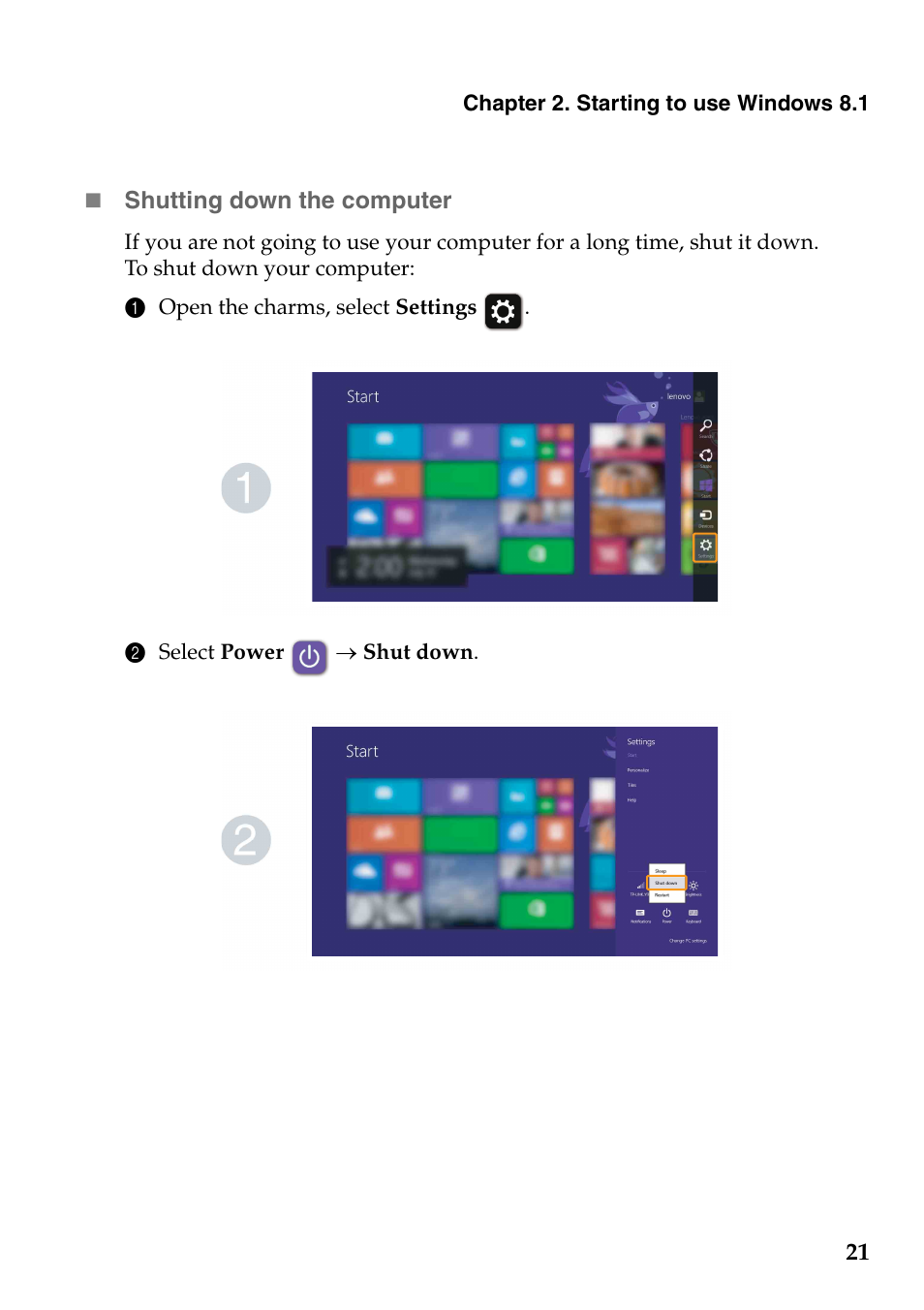 Lenovo G500s Touch Notebook User Manual | Page 25 / 50