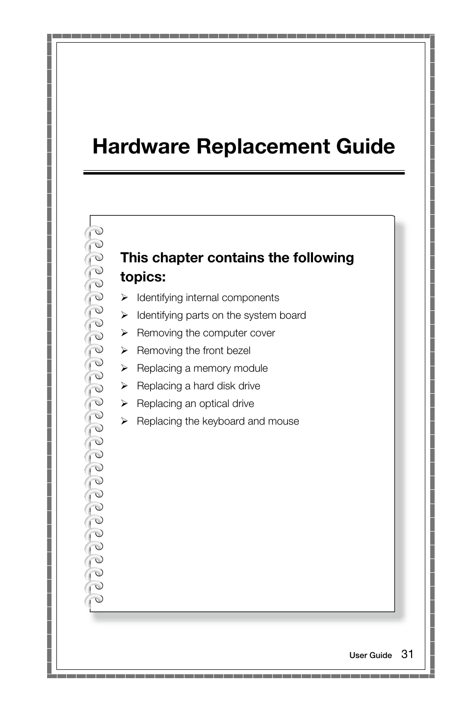 Hardware replacement guide | Lenovo H30-00 Desktop User Manual | Page 36 / 61