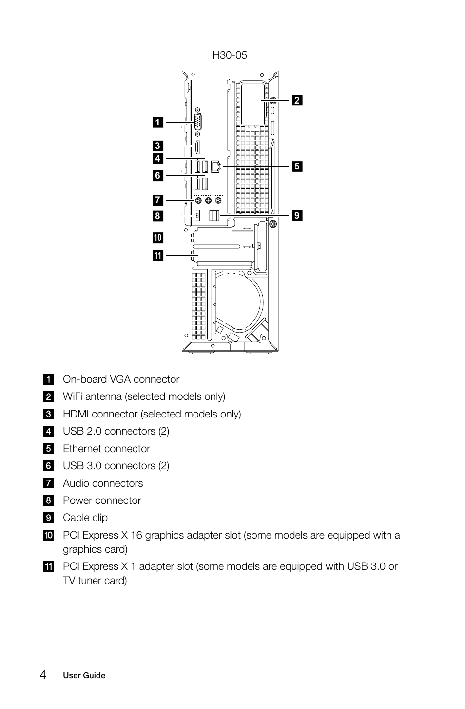 Lenovo H30-00 Desktop User Manual | Page 9 / 61