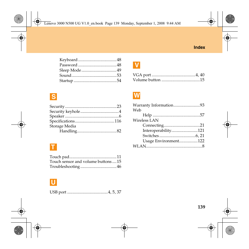 Lenovo N500 Notebook User Manual | Page 147 / 148