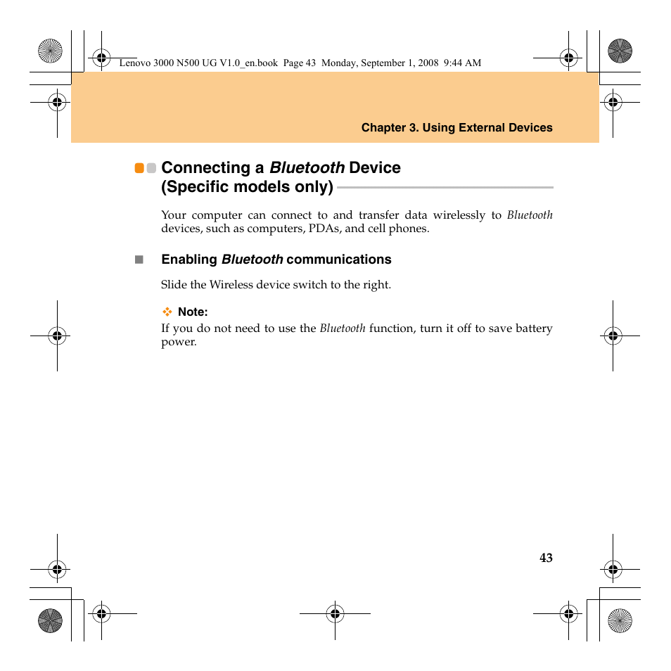 Lenovo N500 Notebook User Manual | Page 51 / 148