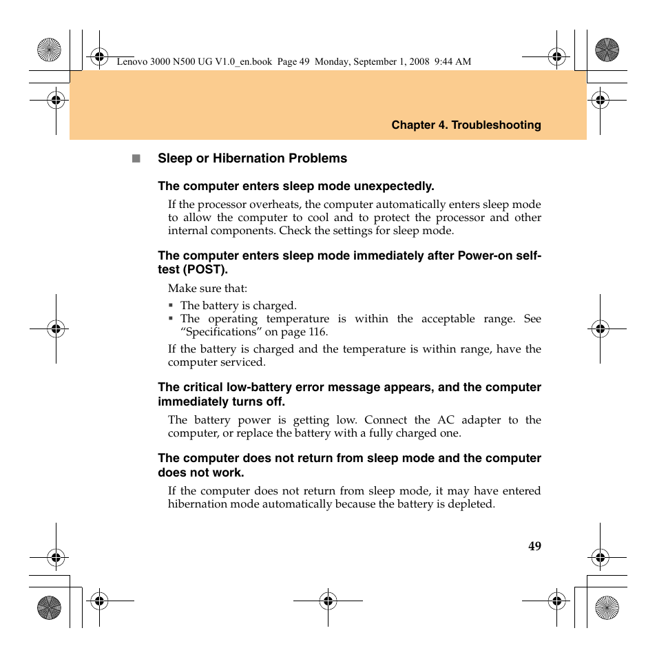 Lenovo N500 Notebook User Manual | Page 57 / 148