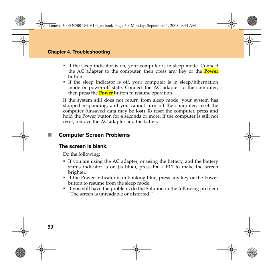 Lenovo N500 Notebook User Manual | Page 58 / 148