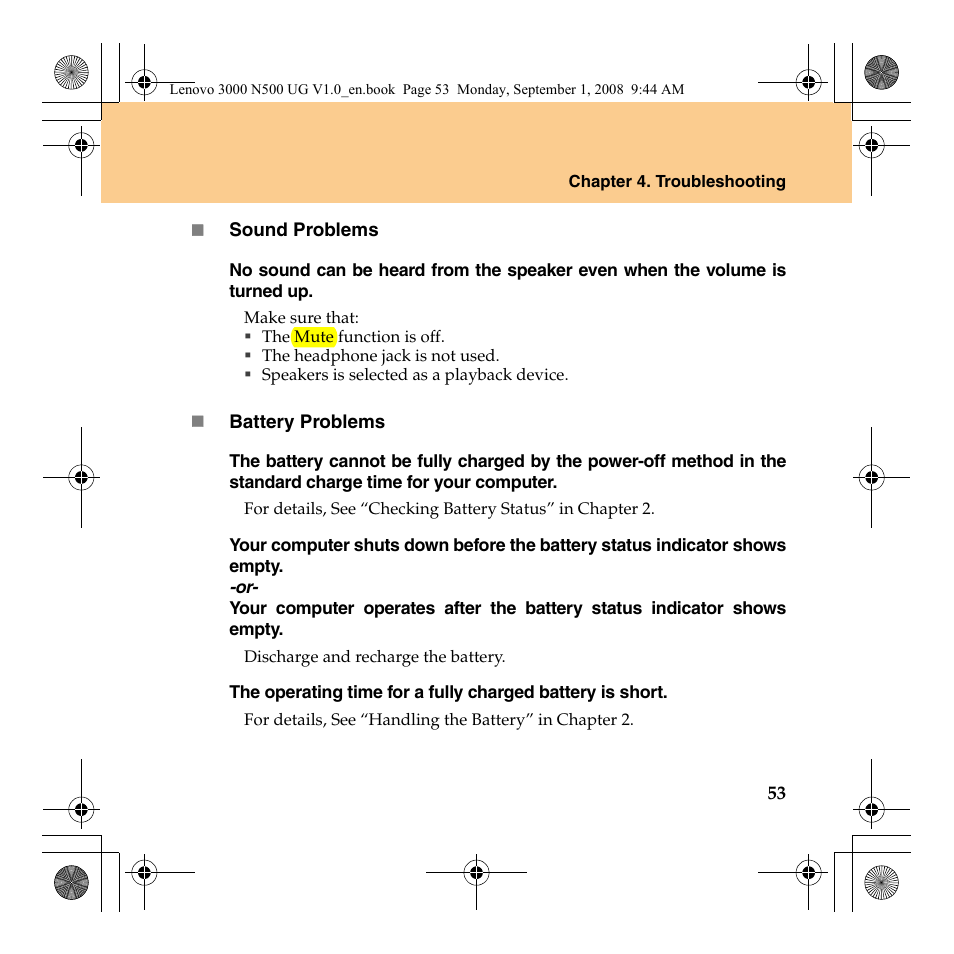 Lenovo N500 Notebook User Manual | Page 61 / 148