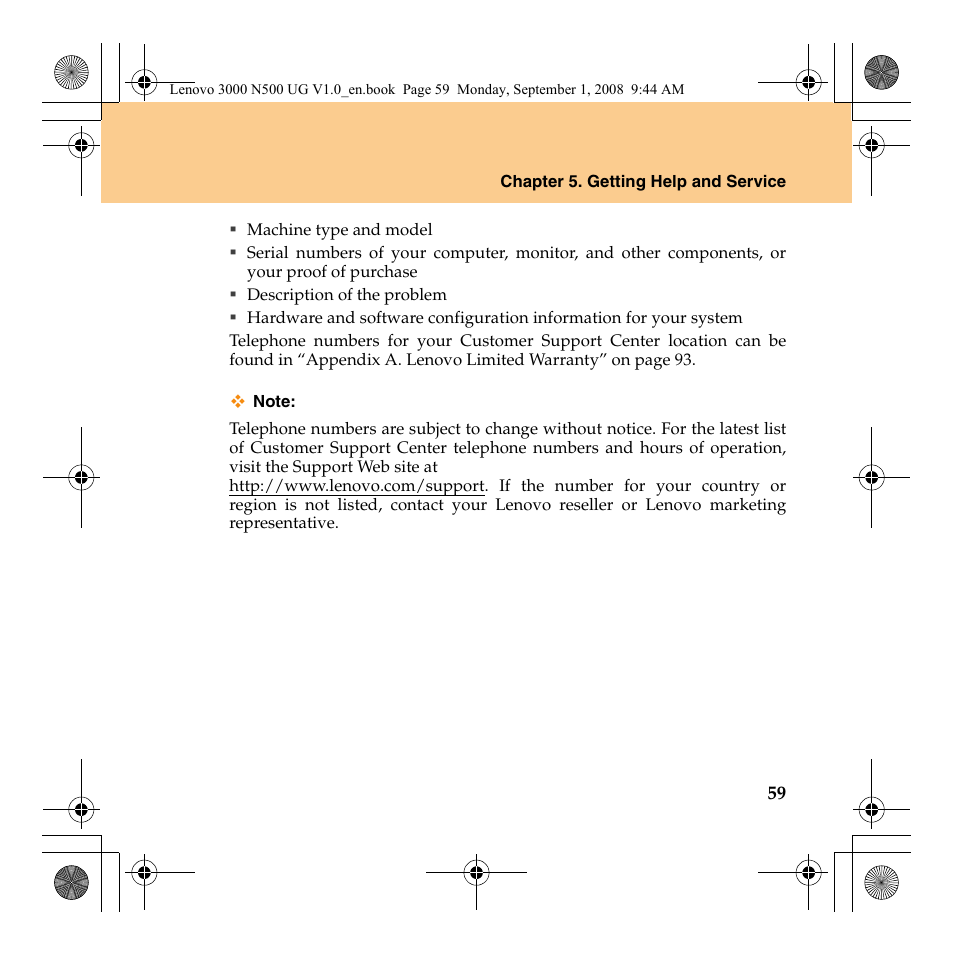 Lenovo N500 Notebook User Manual | Page 67 / 148