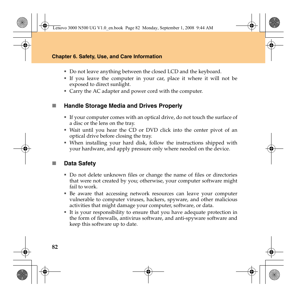 Lenovo N500 Notebook User Manual | Page 90 / 148