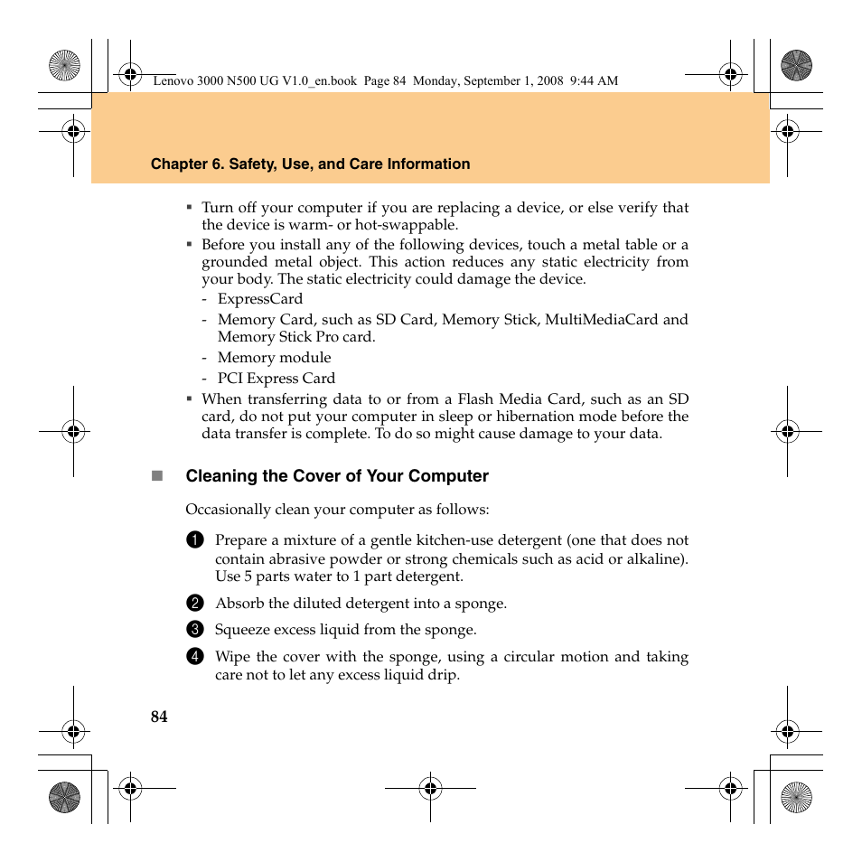 Lenovo N500 Notebook User Manual | Page 92 / 148