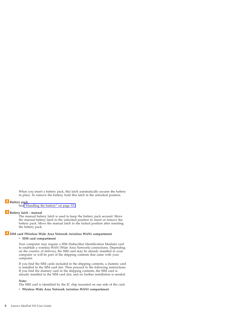Lenovo IdeaPad S10 User Manual | Page 16 / 180