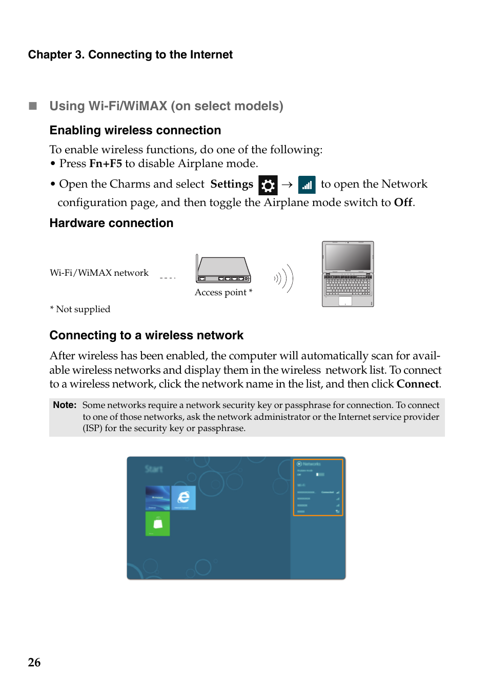 Lenovo IdeaPad Z585 Notebook User Manual | Page 30 / 54