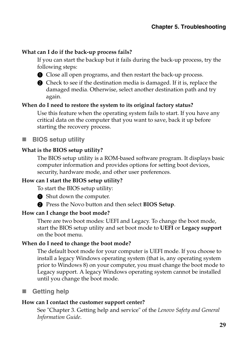 Lenovo IdeaPad Z585 Notebook User Manual | Page 33 / 54