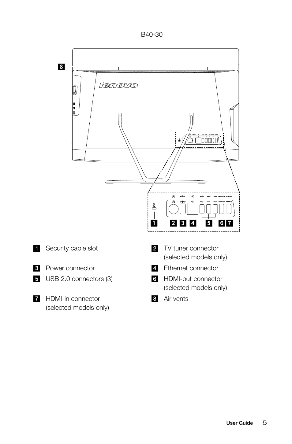 Lenovo B50-30 Touch All-in-One User Manual | Page 10 / 59