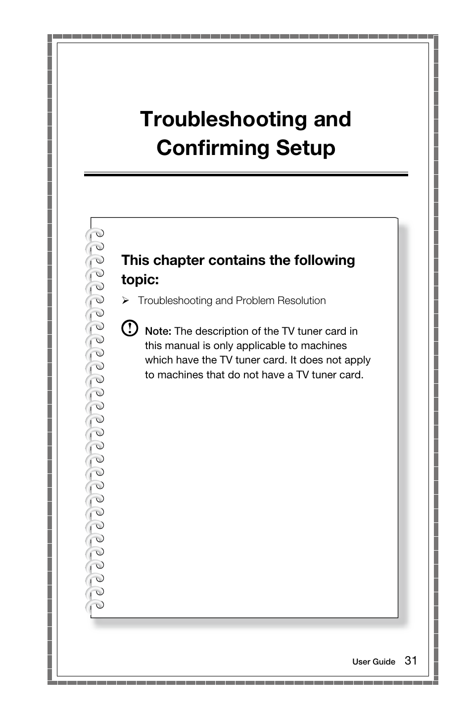 Troubleshooting and confirming setup | Lenovo B50-30 Touch All-in-One User Manual | Page 36 / 59