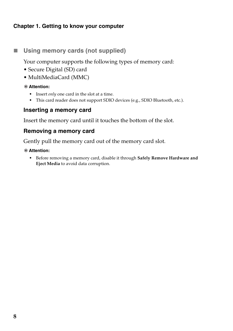 Lenovo S20-30 Notebook User Manual | Page 12 / 34