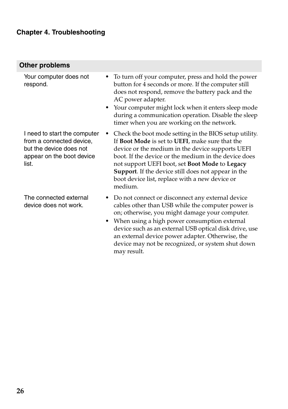 Lenovo S20-30 Notebook User Manual | Page 30 / 34
