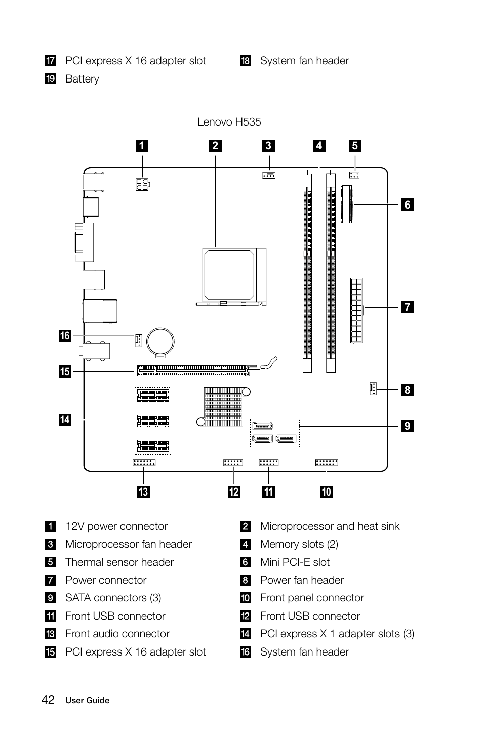 Lenovo H515 Desktop User Manual | Page 47 / 63