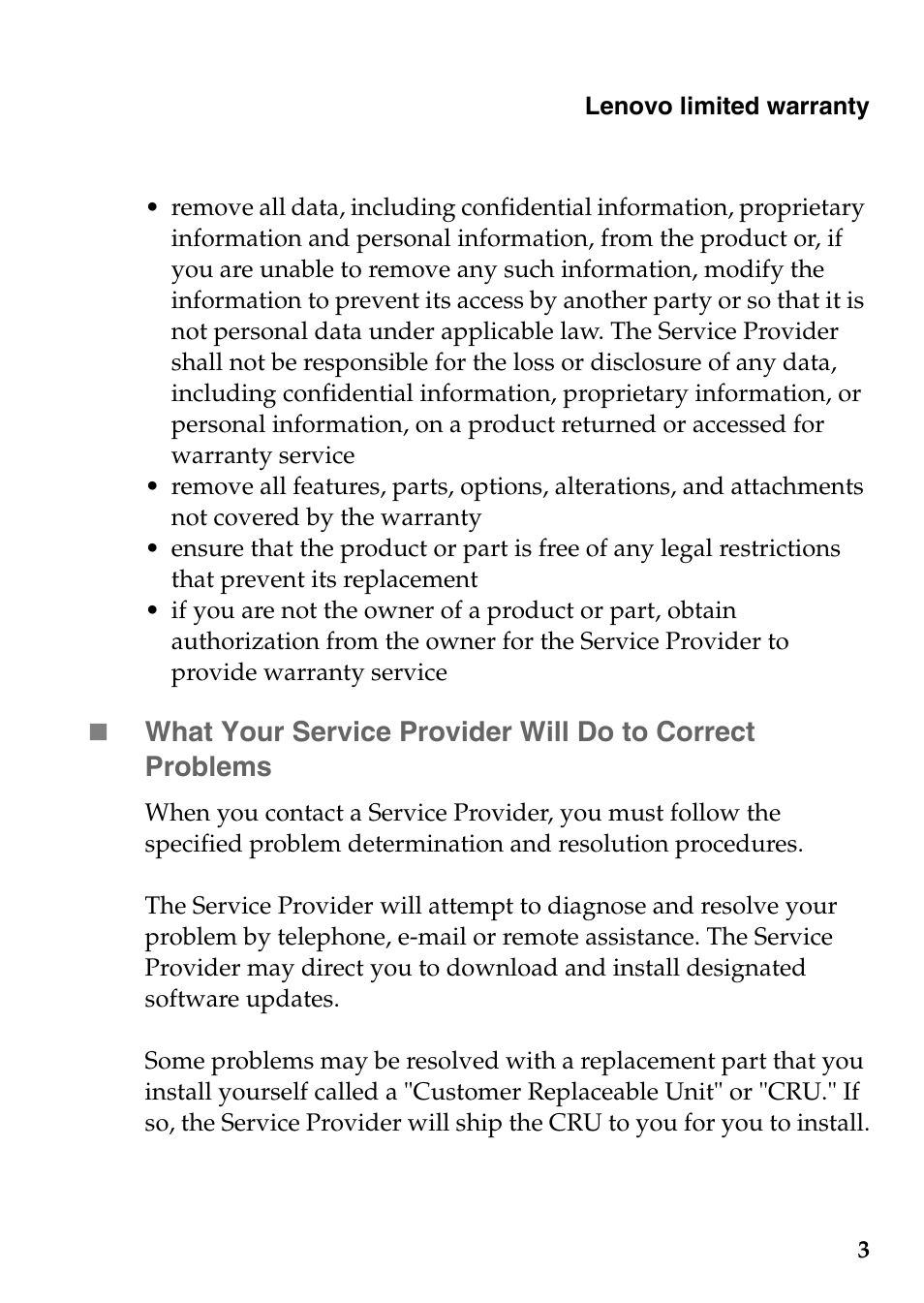 Lenovo Miix 10 Tablet IdeaPad User Manual | Page 3 / 26