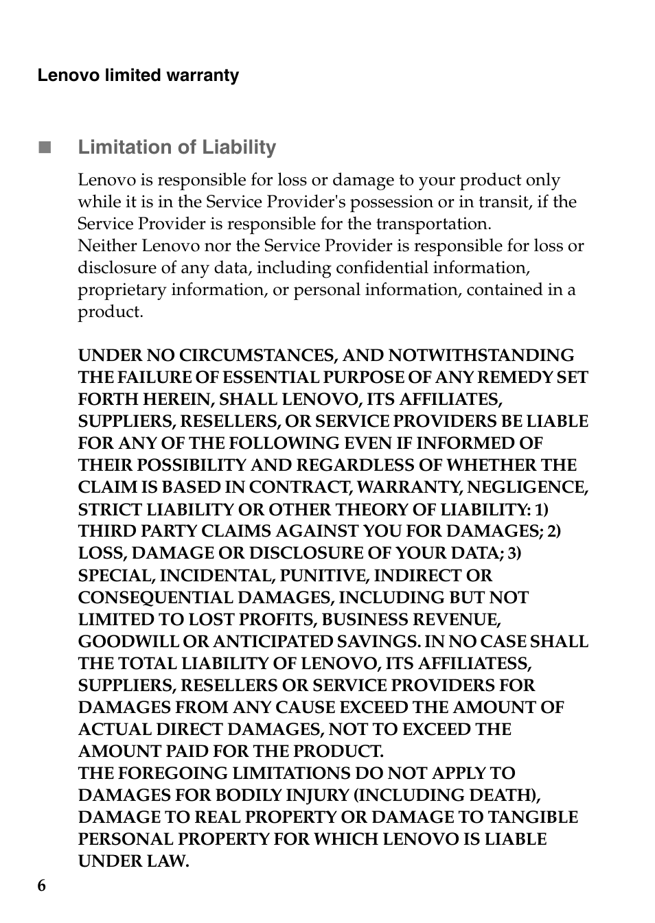 Lenovo Miix 10 Tablet IdeaPad User Manual | Page 6 / 26