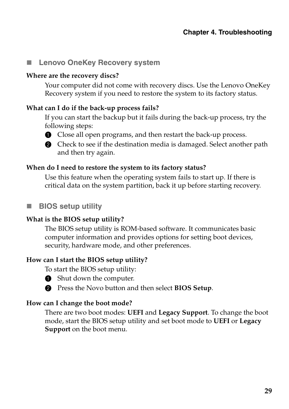 Lenovo G500s Touch Notebook User Manual | Page 33 / 48