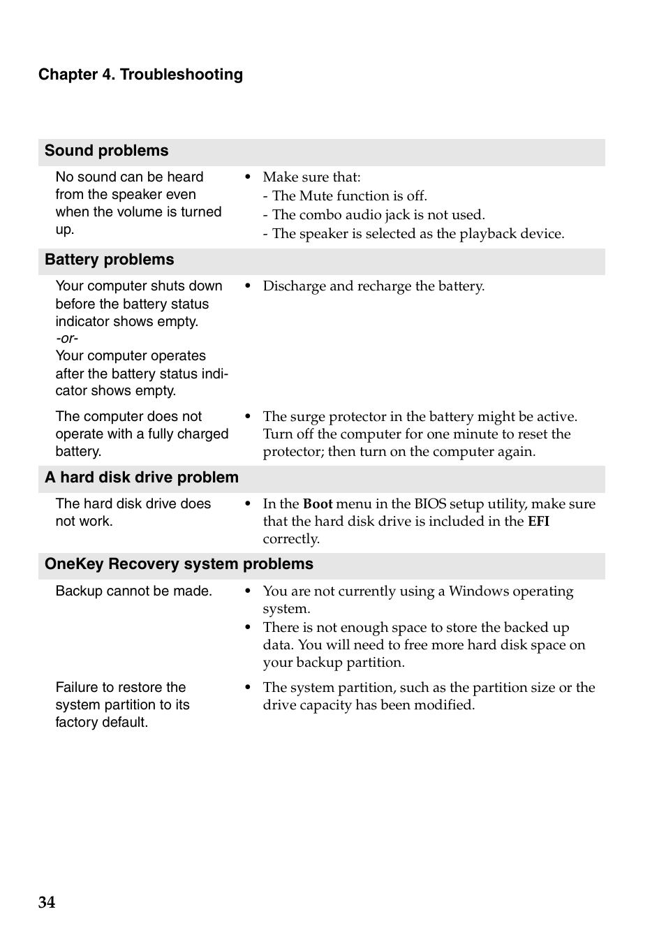 Lenovo G500s Touch Notebook User Manual | Page 38 / 48