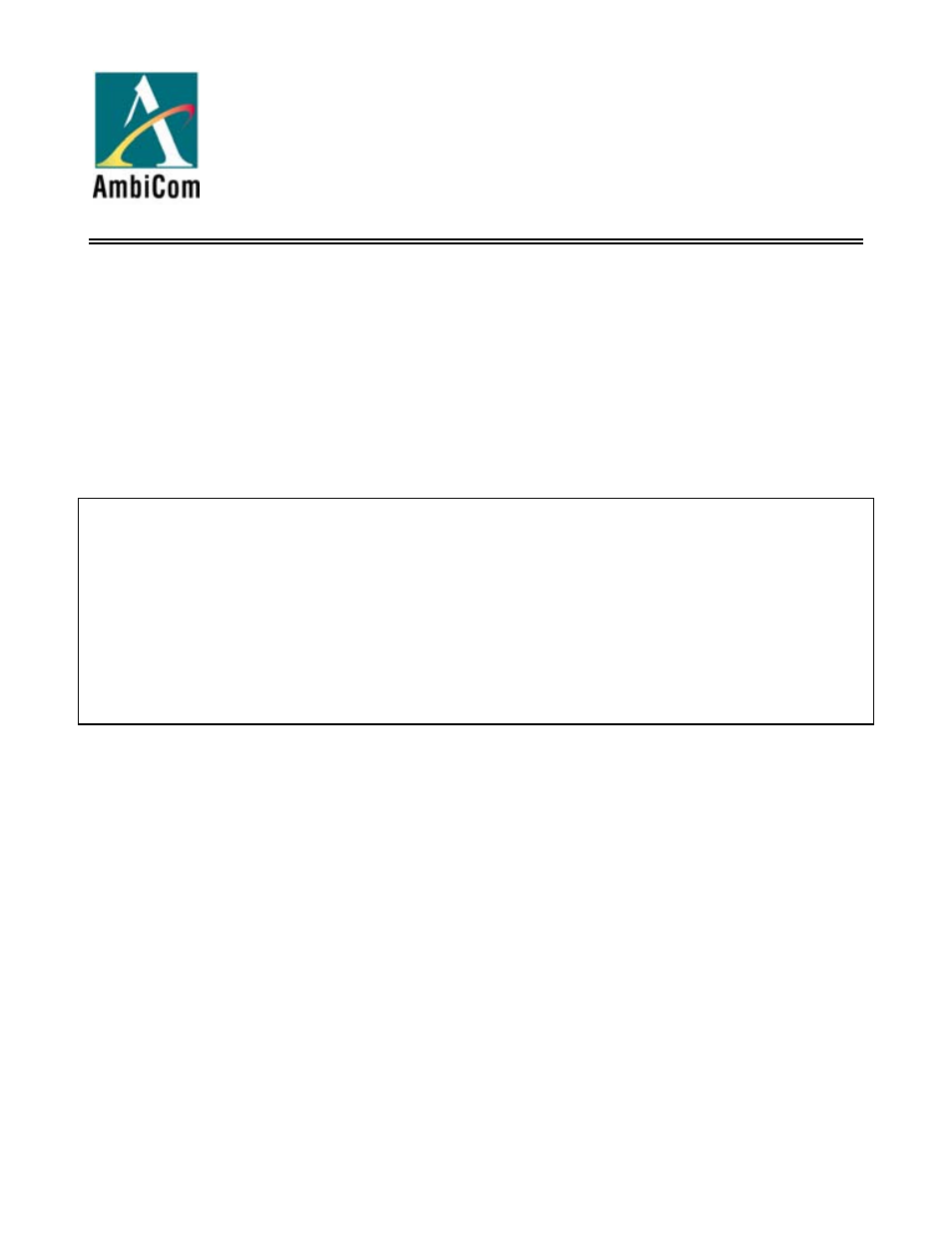 AmbiCom GPS-CF User Manual | 24 pages