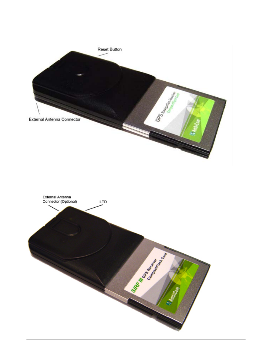 AmbiCom GPS-CF User Manual | Page 5 / 24