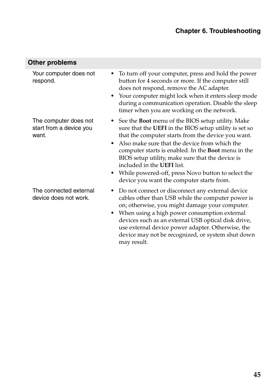 Lenovo IdeaPad U310 Touch Notebook User Manual | Page 49 / 52