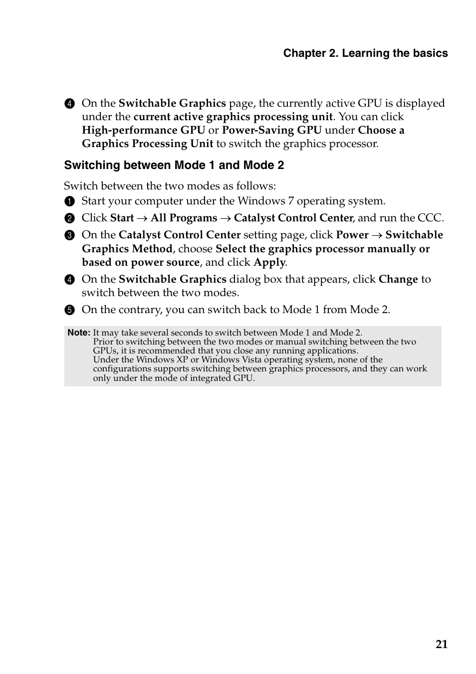 Lenovo G770 Notebook User Manual | Page 25 / 51