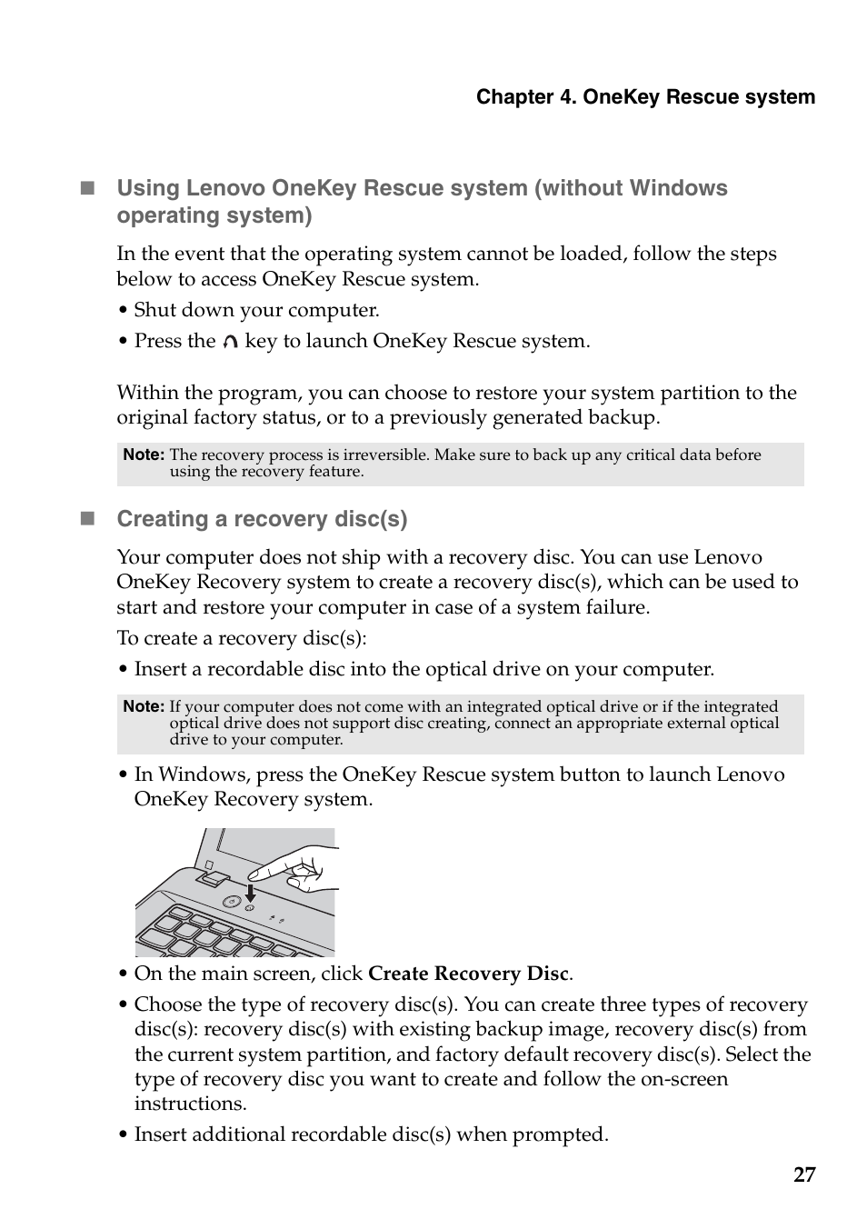 Lenovo G770 Notebook User Manual | Page 31 / 51