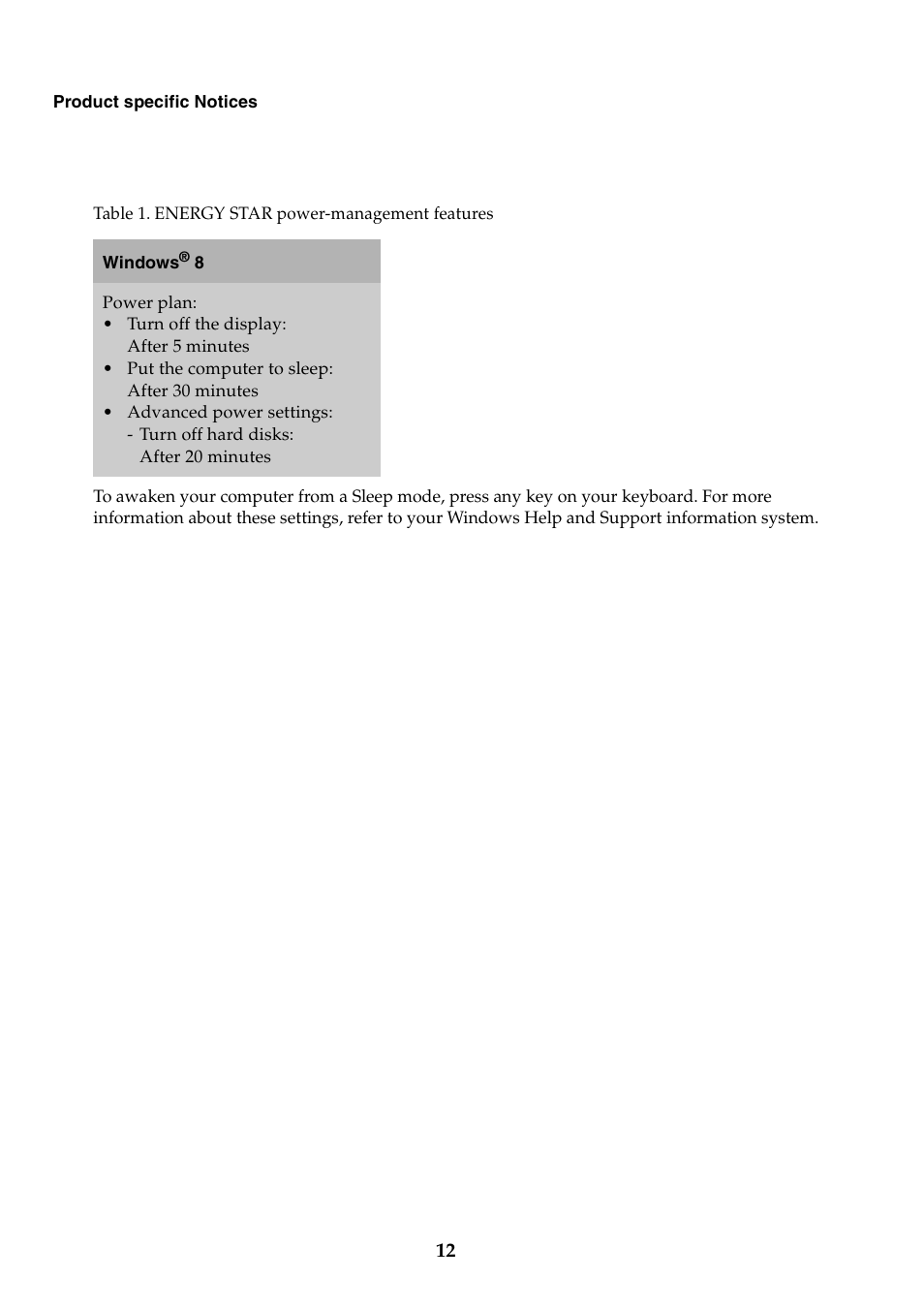 Lenovo IdeaPad Y400 Notebook User Manual | Page 12 / 18