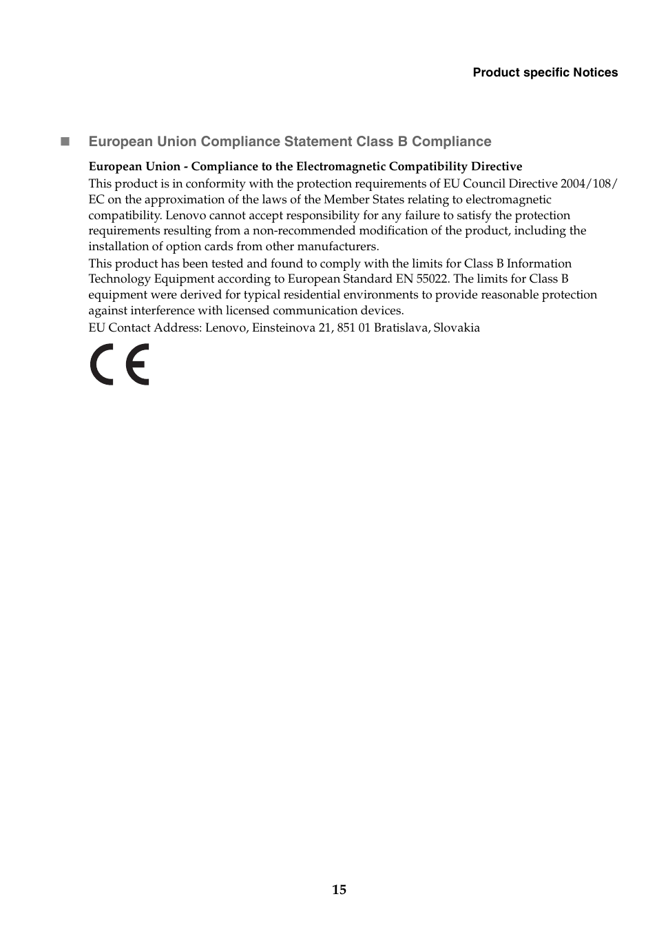 Lenovo IdeaPad Y400 Notebook User Manual | Page 15 / 18