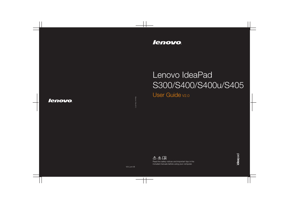 Lenovo IdeaPad S300 Notebook User Manual | 45 pages