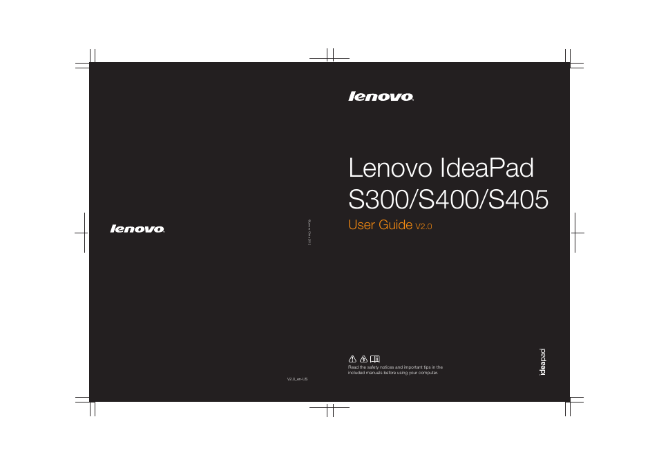 User guide | Lenovo IdeaPad S300 Notebook User Manual | Page 45 / 45