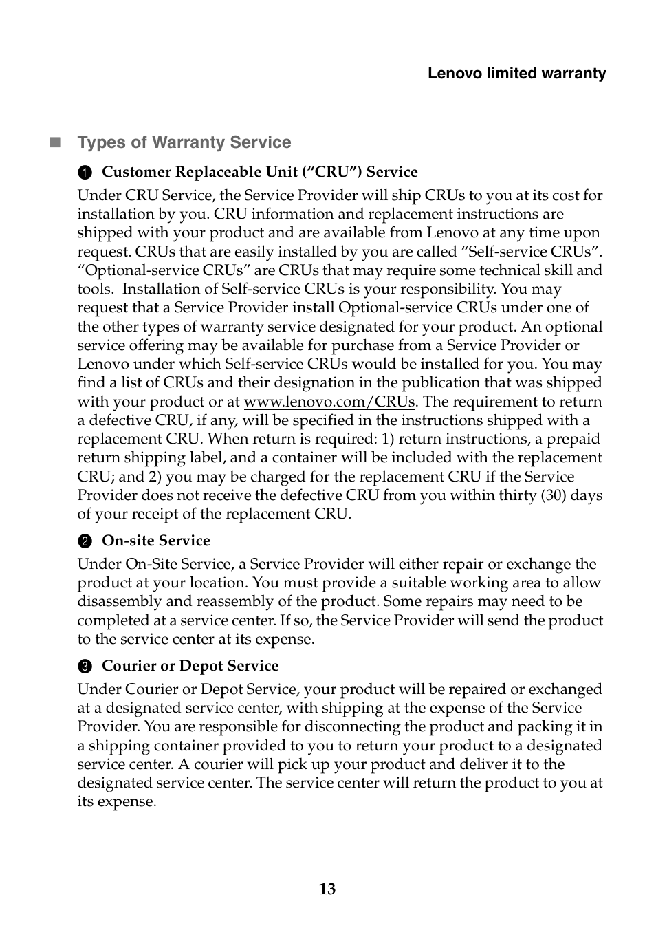 Lenovo IdeaPad U430p Notebook User Manual | Page 13 / 24