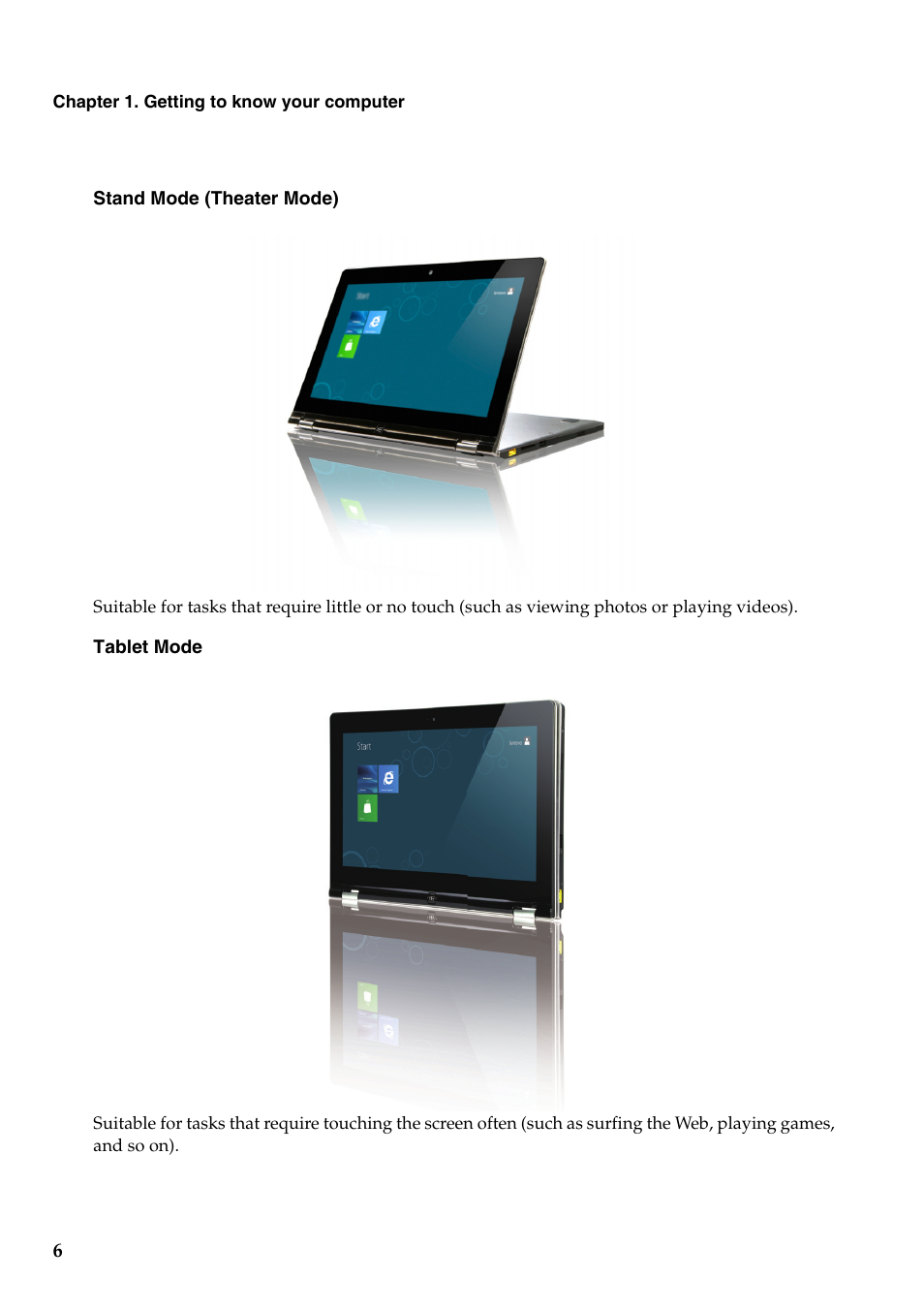 Lenovo Yoga 11 Notebook IdeaPad User Manual | Page 10 / 35
