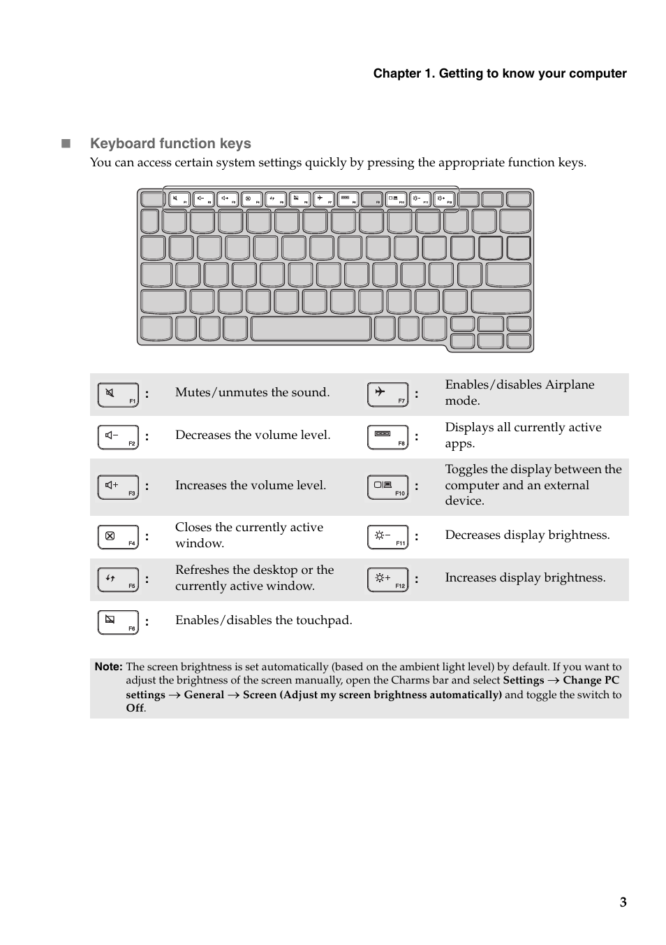 Lenovo Yoga 11 Notebook IdeaPad User Manual | Page 7 / 35