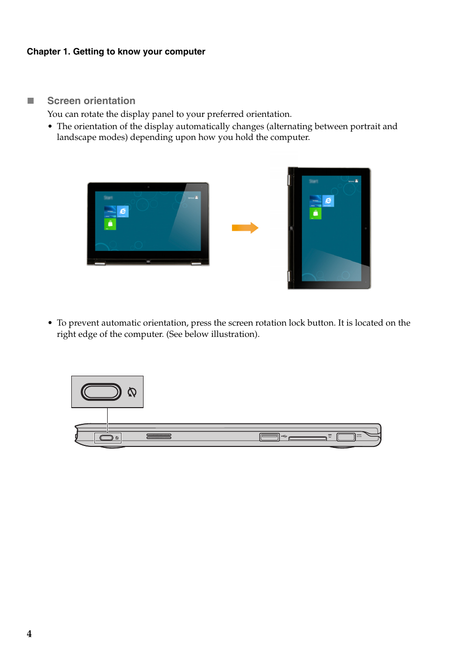 Lenovo Yoga 11 Notebook IdeaPad User Manual | Page 8 / 35