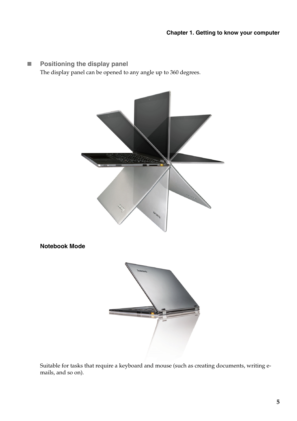 Lenovo Yoga 11 Notebook IdeaPad User Manual | Page 9 / 35