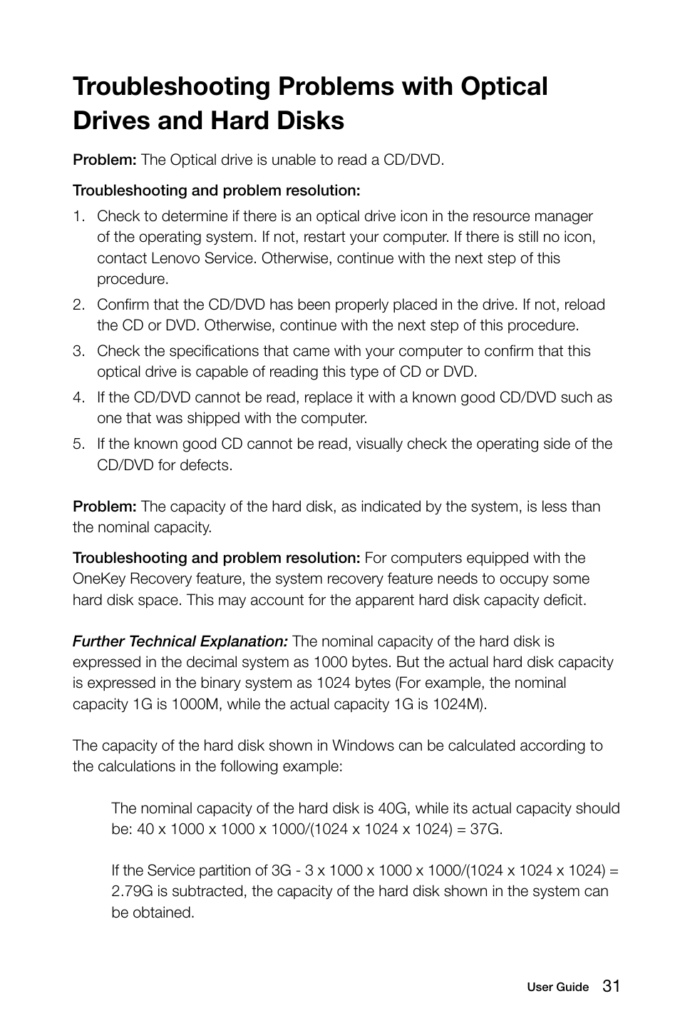 Lenovo IdeaCentre A520 All-in-One User Manual | Page 36 / 43
