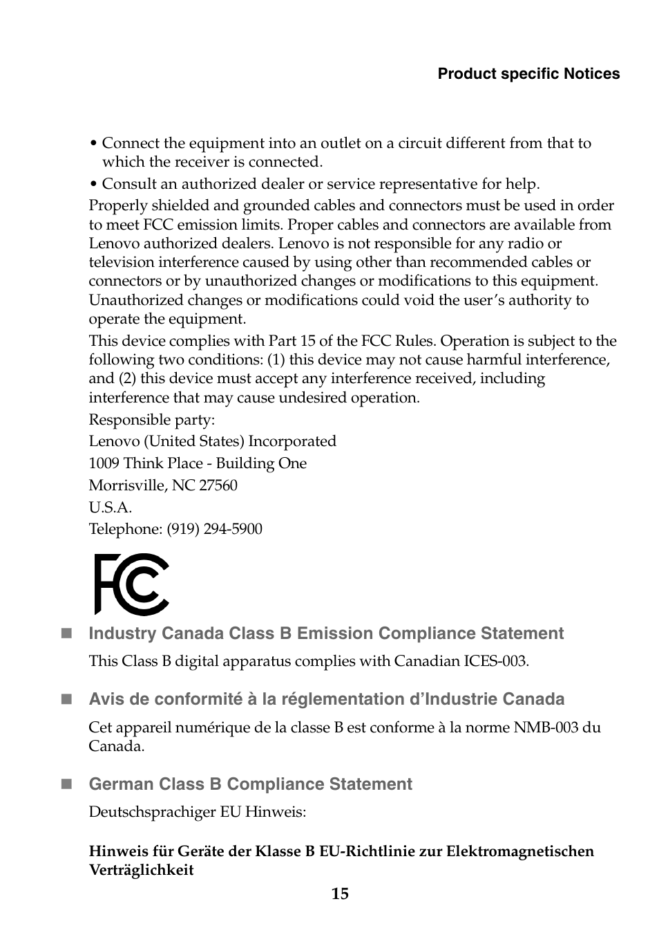 Lenovo IdeaPad S310 Notebook User Manual | Page 15 / 20