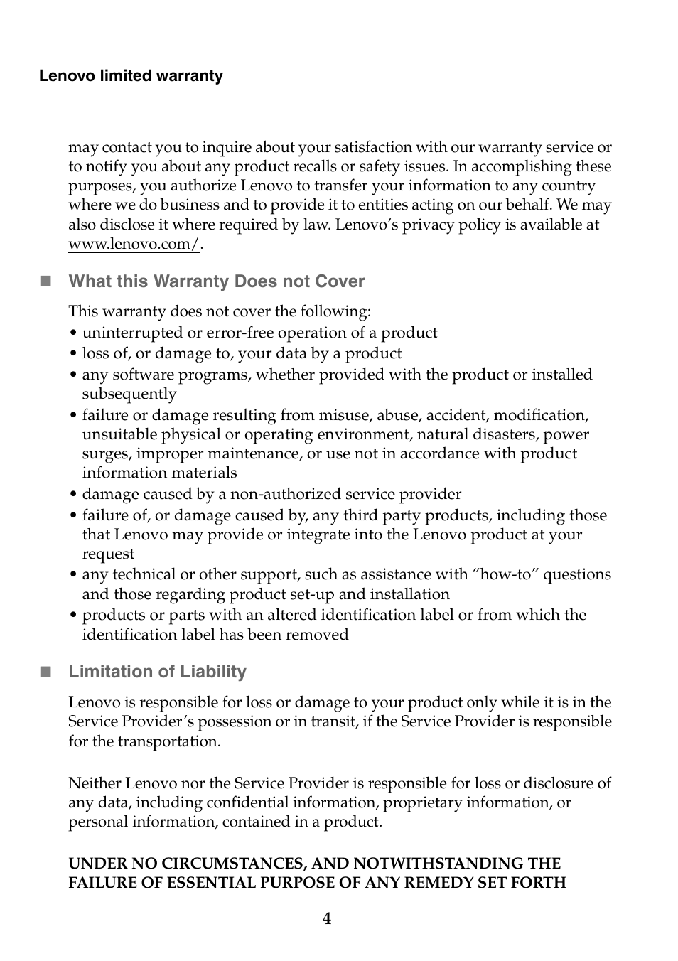 Lenovo IdeaPad S310 Notebook User Manual | Page 4 / 20