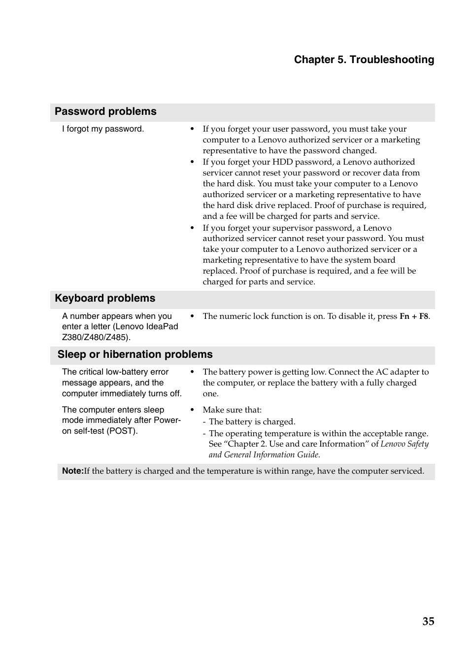 Lenovo IdeaPad Z485 Notebook User Manual | Page 39 / 59