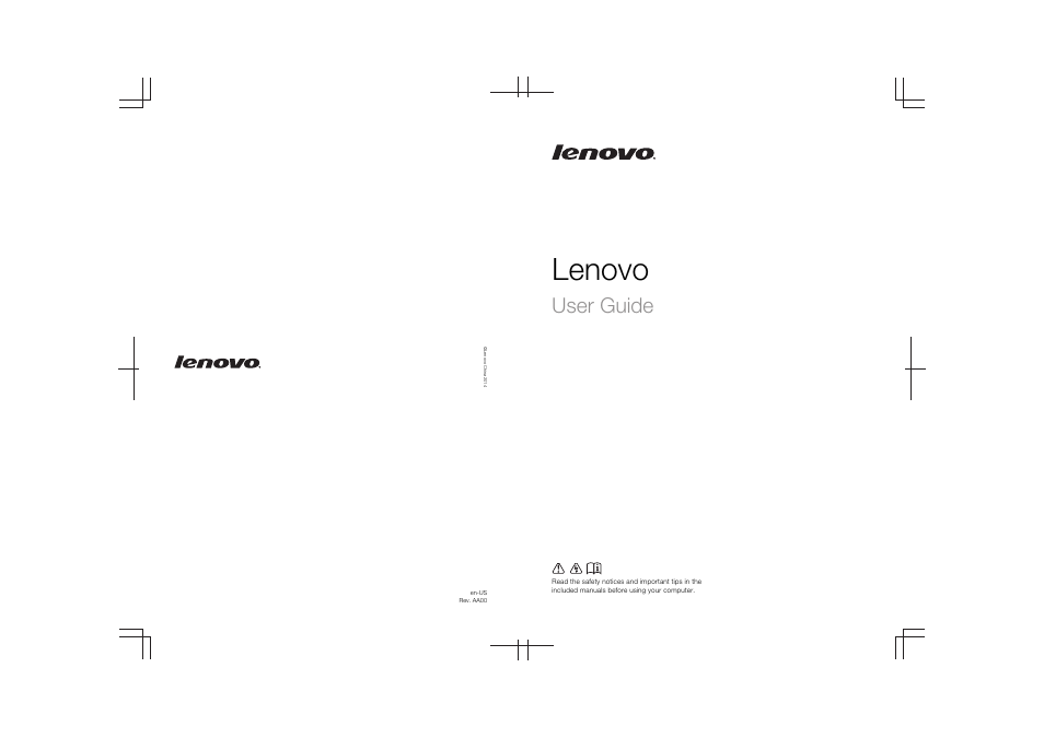 Lenovo, User guide | Lenovo S40-70 Notebook User Manual | Page 46 / 46