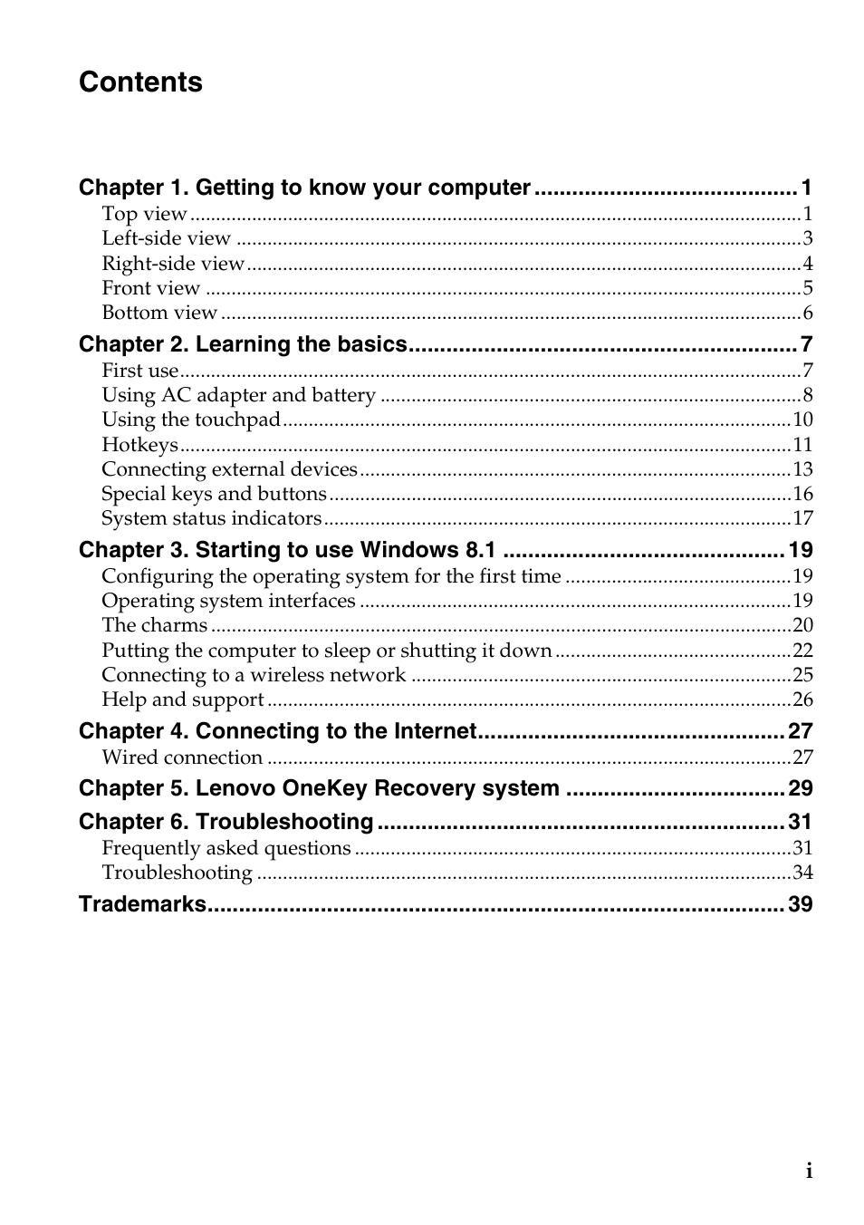 Lenovo S40-70 Notebook User Manual | Page 5 / 46